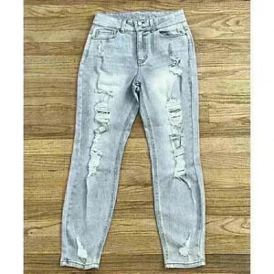 Vanilla Star Double-Button High-Rise Skinny Jeans Size  W30/11